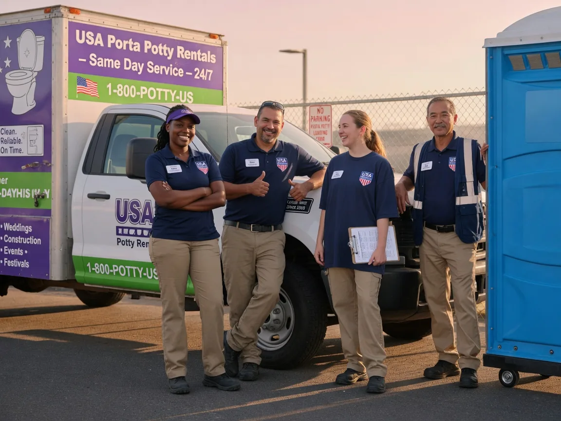 Porta Potty Rental company in Ty Ty, GA
